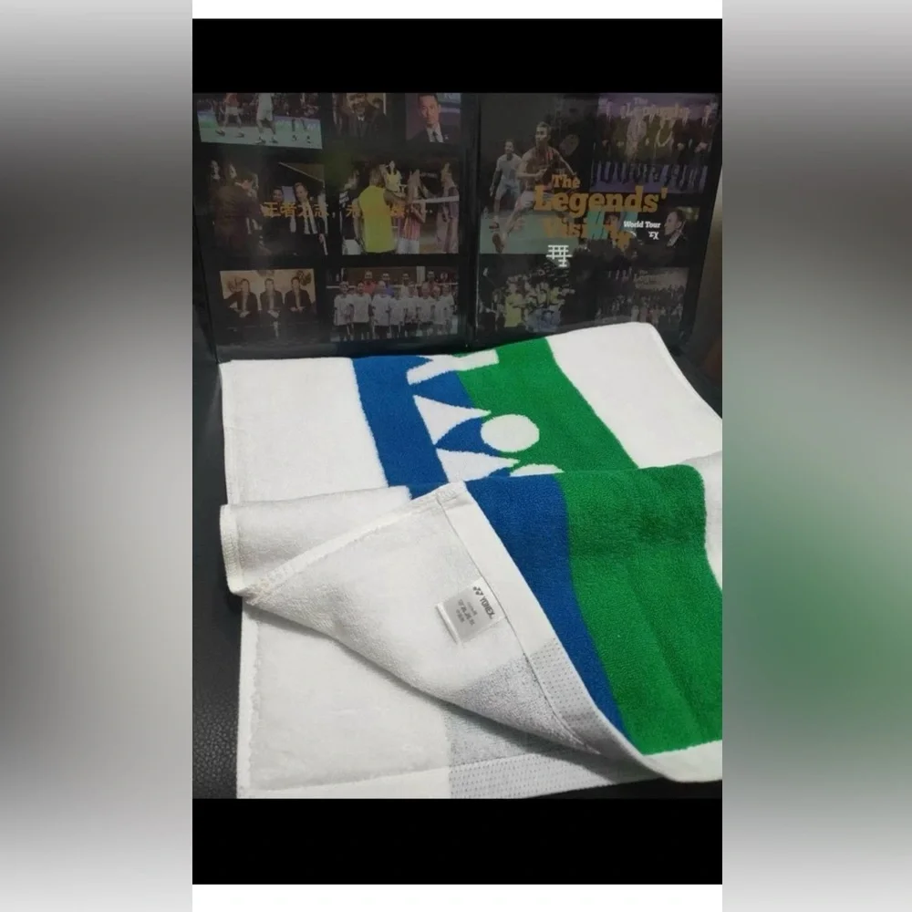 Yonex Sports Towel Badminton Tennis Sports‎ White Cotton 100%